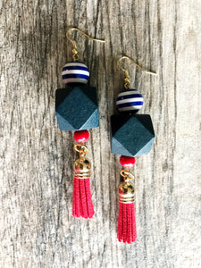 red & navy
