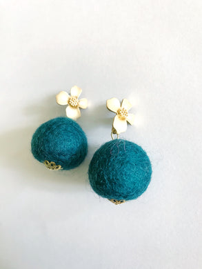 Peacock Baby Poms
