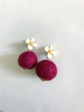 Wine Baby Poms