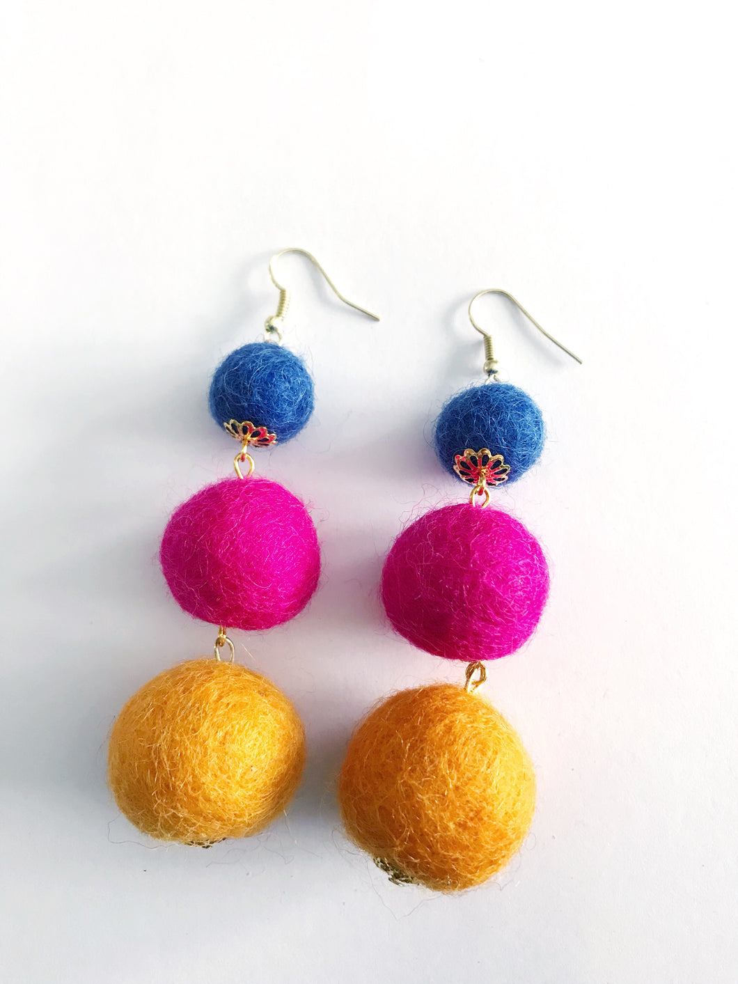 Orange, Hot Pink & Blue
