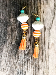 orange & white