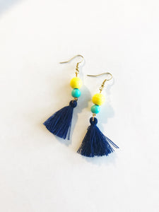 navy & teal