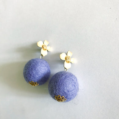 Lavender Baby Poms