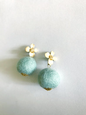 Mint Baby Poms