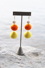 yellow, orange & white