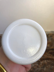 Vintage Milk Glass Vase