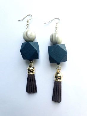 Chocolate & Navy