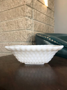 Vintage Milk Glass Candy Dish